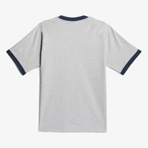 Adidas Originals | POP CLASSIC TEE  { MEDIUM GREY HEATHER/COLLEGIATE