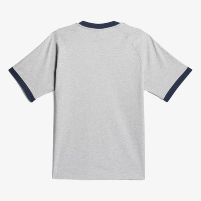 Adidas Originals | POP CLASSIC TEE  { MEDIUM GREY HEATHER/COLLEGIATE
