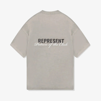 REPRESENT | PATRON OF THE CLUB T-SHIRT { MUDSTONE