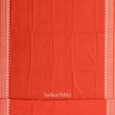 Black Red Maniabandha Sambalpuri Cotton Dress set & Dupatta