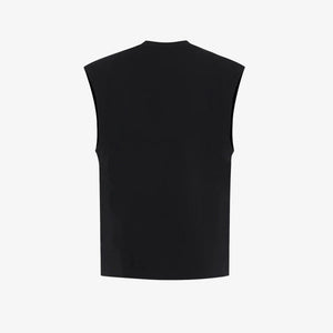 ALMOST GODS | EST 2018 SLEEVELESS TEE { BLACK