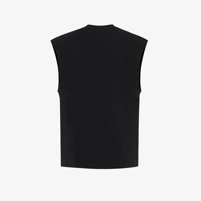 ALMOST GODS | EST 2018 SLEEVELESS TEE { BLACK