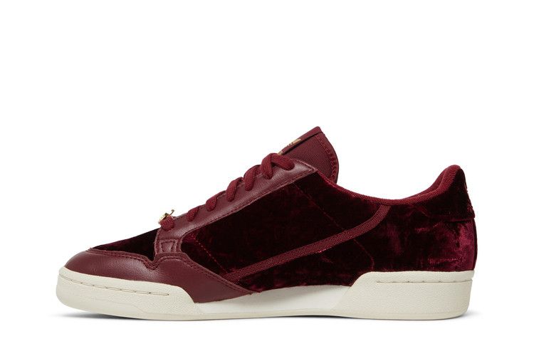 adidas Continental 80 Collegiate Burgundy Velvet