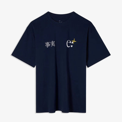 EDWIN | FACT T-SHIRT { BLUE