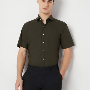 Wrinkle Free Half Sleeve Shirt