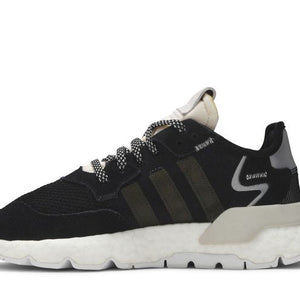 adidas Nite Jogger Core Black Raw White (Women's)