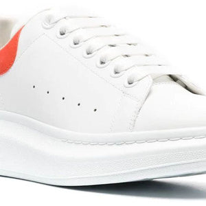 Alexander Mcqueen Oversized White Warm Orange