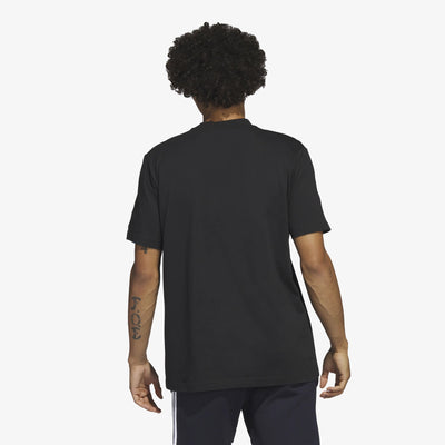 Adidas Originals | TRAE HC GRAPHIC TEE  { BLACK