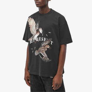 Represent | BIRDS OF PREY T-SHIRT  { OFF BLACK