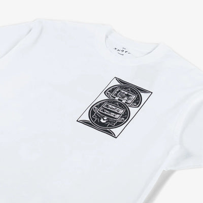 EDWIN | SLOT MACHINE T-SHIRT { WHITE