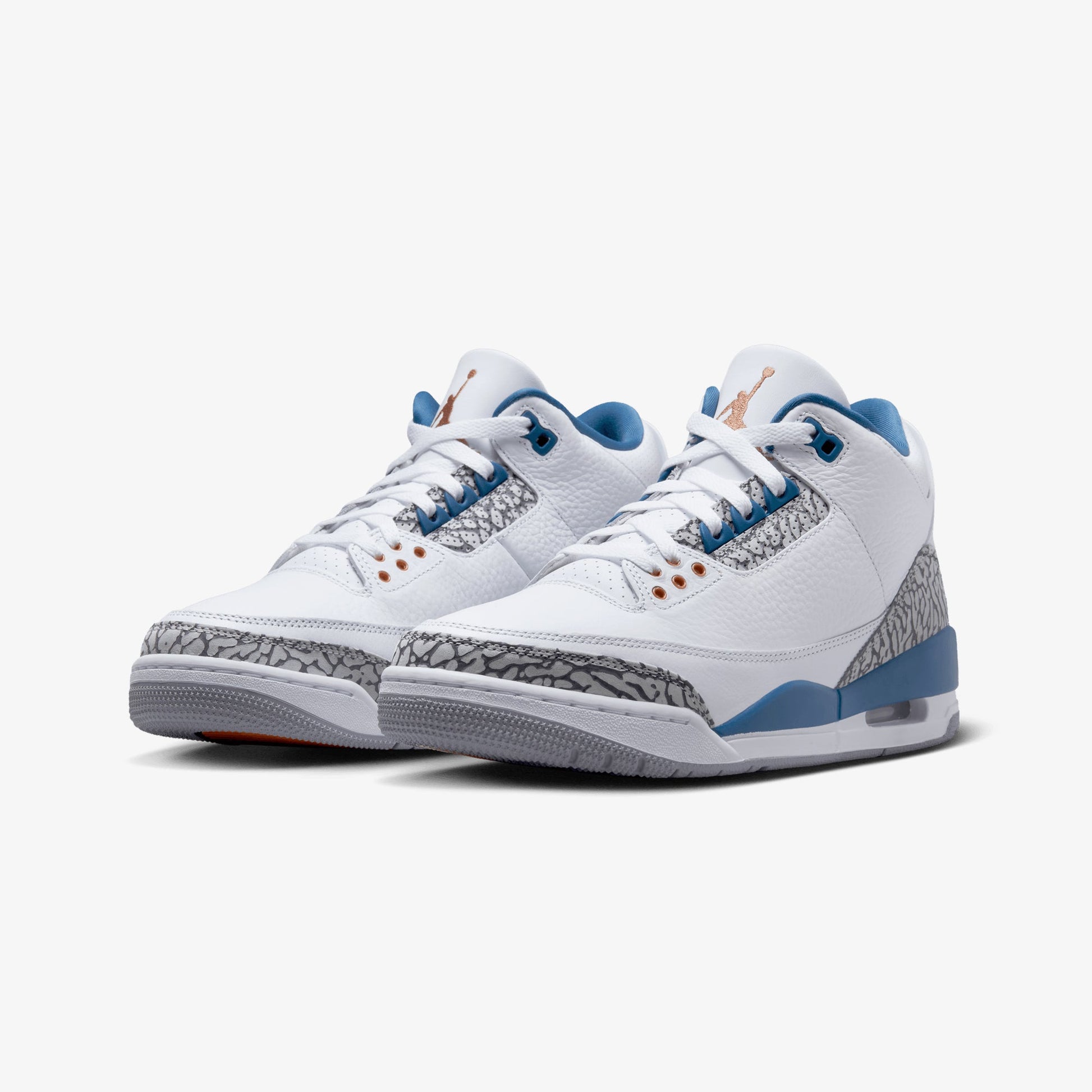 Jordan | AIR JORDAN 3 RETRO  { TRUE BLUE/COPPER
