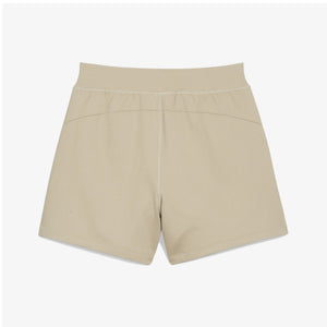 Puma | DARE TO MUTED MOTION FLARED SHORTS  { ALMOND