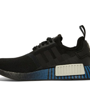 adidas NMD R1 Black Metal Grey Lush Blue