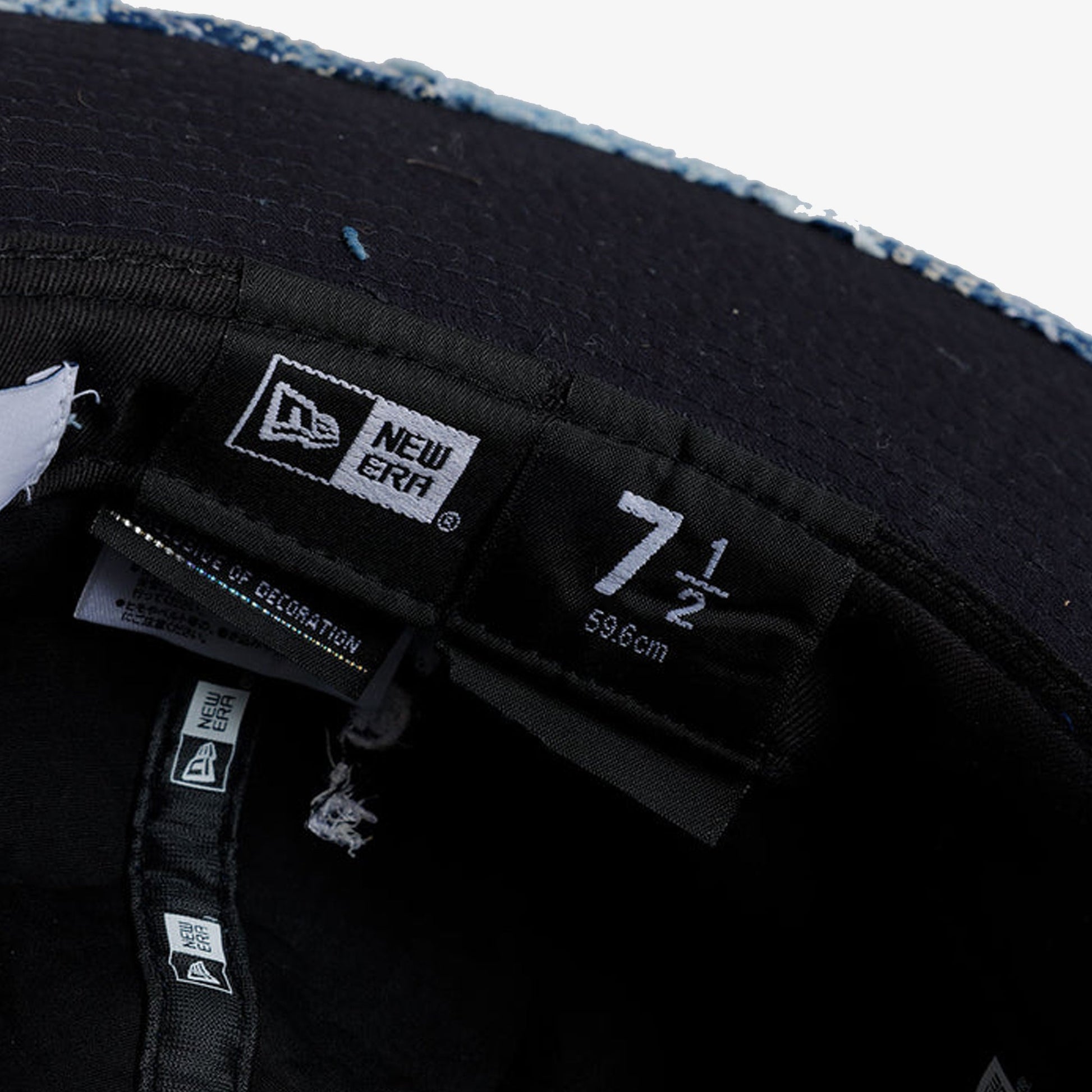 FDMTL | <NEWERA> FITTED LONG BRIM HAT { INDIGO