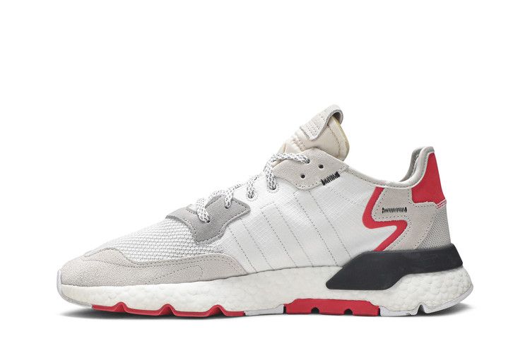 adidas Nite Jogger White Shock Red