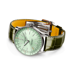 Breitling Navitimer Automatic Mint Green Dial Unisex 36 MM Watch