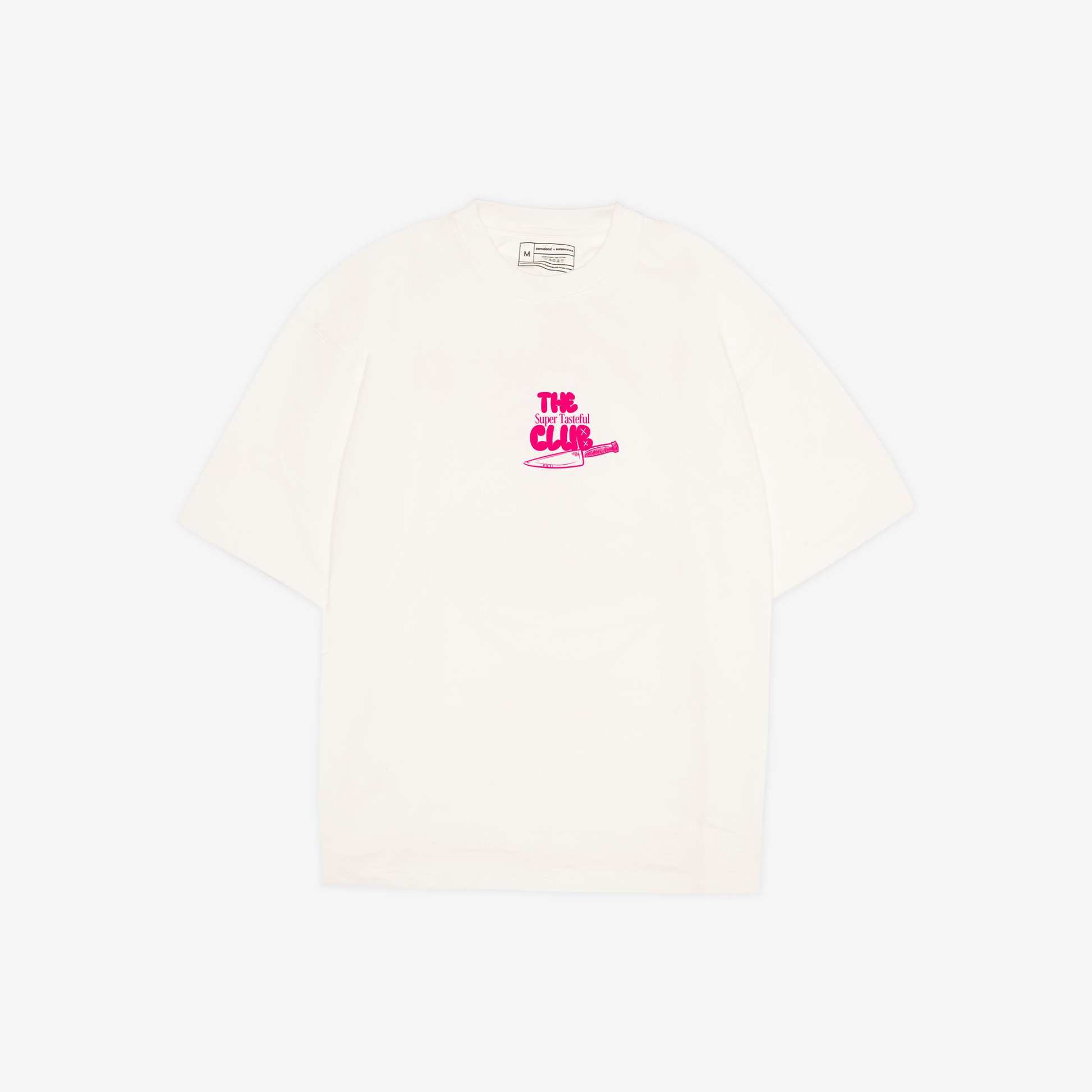 SUPERKICKS | LOVE & MACARON TEE { OFF WHITE