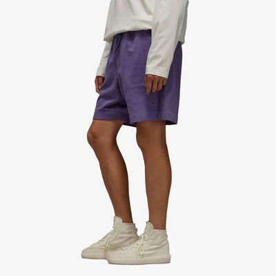 Y-3 | ORGANIC COTTON TERRY SHORTS  { TECH PURPLE