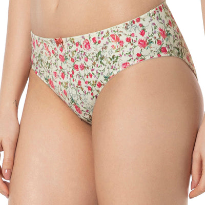 Smooth Charm Bikini Panty - Floral Whimsy Pr