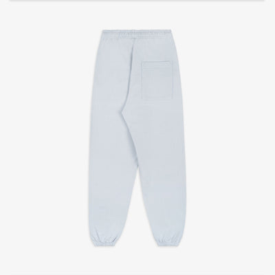 SPORTY & RICH | SERIF LOGO SWEATPANT { BABY BLUE/WHITE