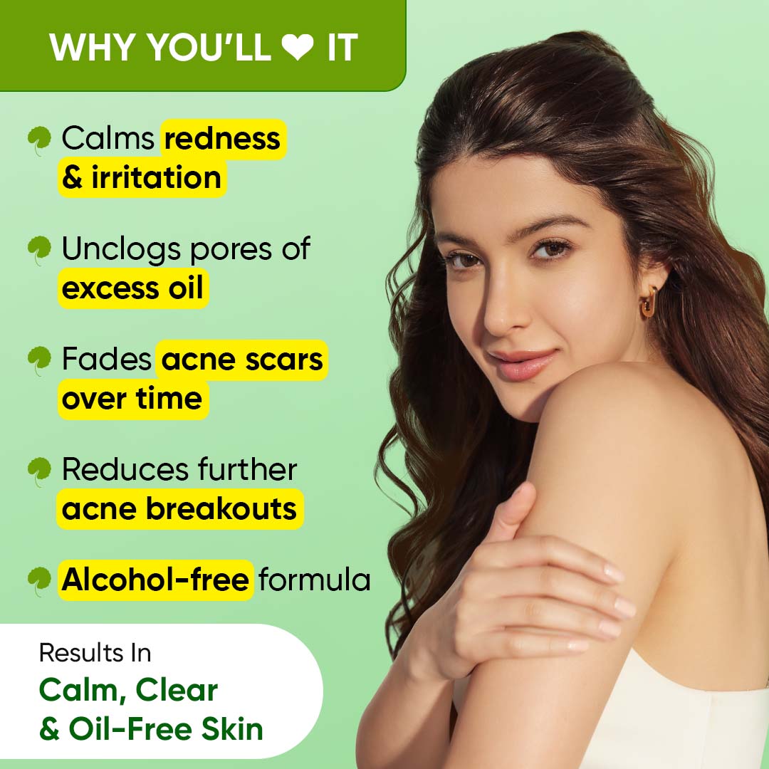 Cica + Niacinamide Toner for Oily & Acne Prone Skin
