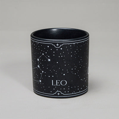 Black - Ceramic Sunsign Theme Coffee Mug Leo (350ml)