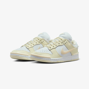 Nike | DUNK LOW TWIST  { COCONUT MILK/GUAVA ICE-WHITE