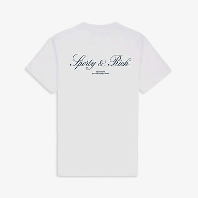 SPORTY & RICH | VENDOME RESORT T-SHIRT { WHITE