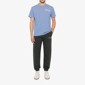 SPORTY & RICH | CARLYLE T-SHIRT { BLUE