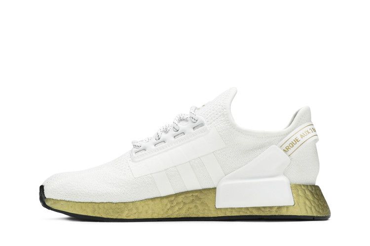 adidas NMD V2 Cloud White Gold Metallic (Women's)