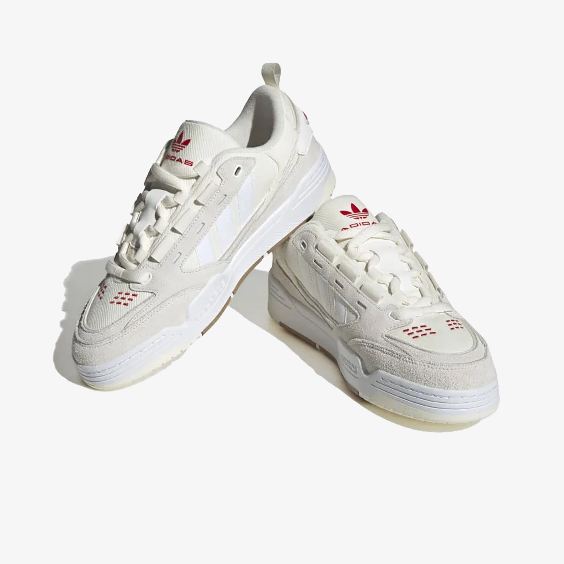 Adidas Originals | ADI2000  { CORE WHITE/FTWR WHITE/COLLEGIATE RED