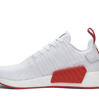 adidas NMD R2 White Core Red Two Toned