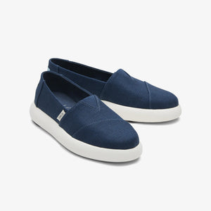 Toms | MALLOW ECO HERITAGE CANVAS  { BLUE