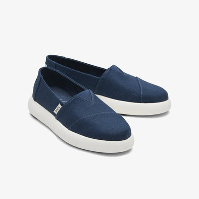 Toms | MALLOW ECO HERITAGE CANVAS  { BLUE
