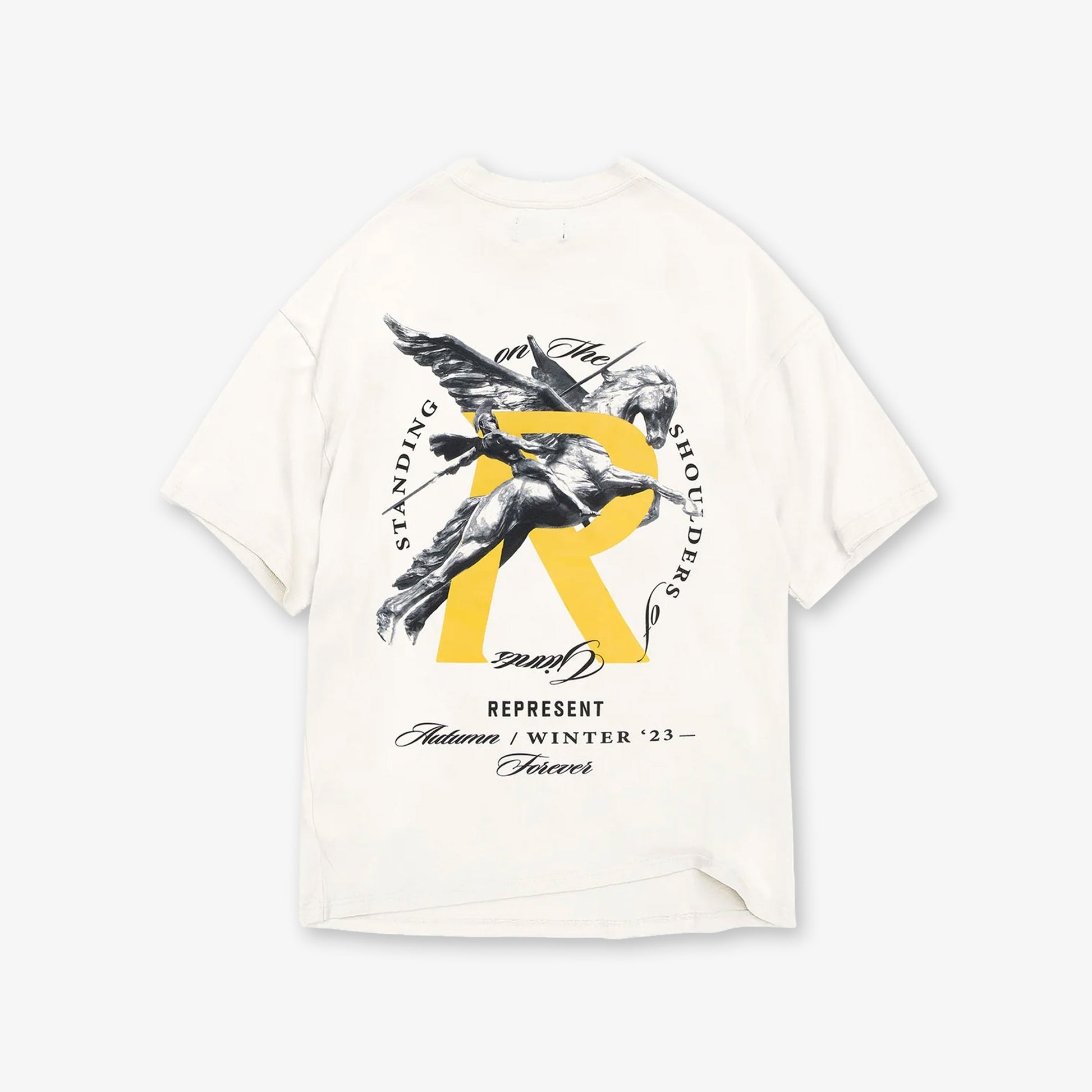 Represent | GIANTS T-SHIRT  { FLAT WHITE