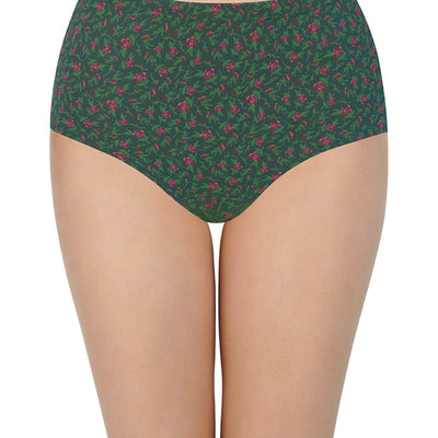 100% Cotton Full Brief Panty Pack (Pack of 3) - D027 - Multi