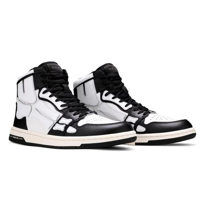 AMIRI Skel High Tops Black White