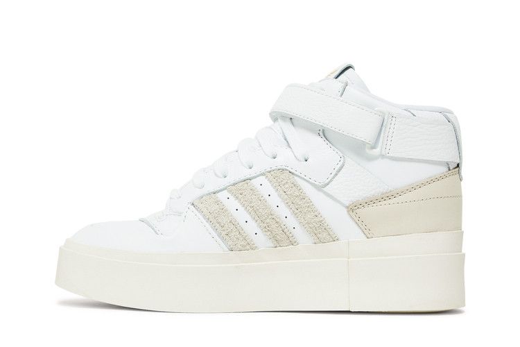 adidas Forum Bonega Mid Cloud White Orbit Grey Bliss (Women's)