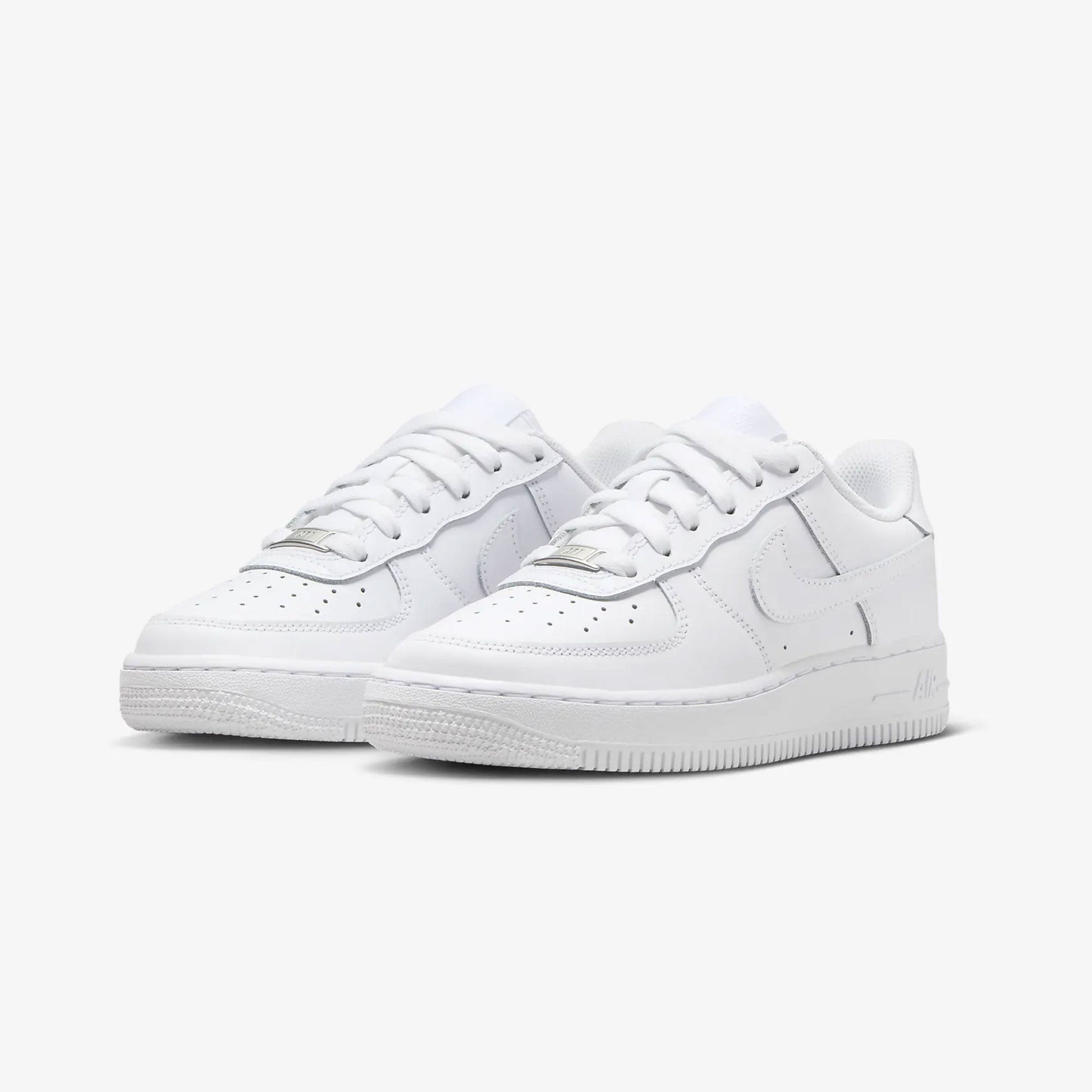 Nike | AIR FORCE 1 LE (GS)  { WHITE/WHITE-WHITE-WHITE