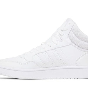 adidas Hoops 3.0 Mid Classic Cloud White Dash Grey (Women's)