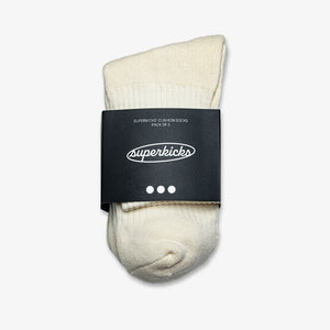 Superkicks | CREW SOCKS  { WHITE/WHITE/WHITE