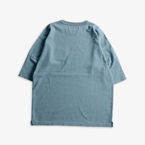 FDMTL | CIRCLE PATCH WIDE TEE  { BLUE