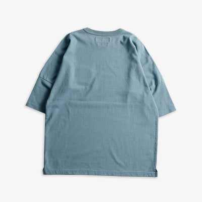 FDMTL | CIRCLE PATCH WIDE TEE  { BLUE
