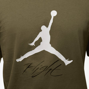 JORDAN | JUMPMAN FLIGHT { MEDIUM OLIVE/WHITE