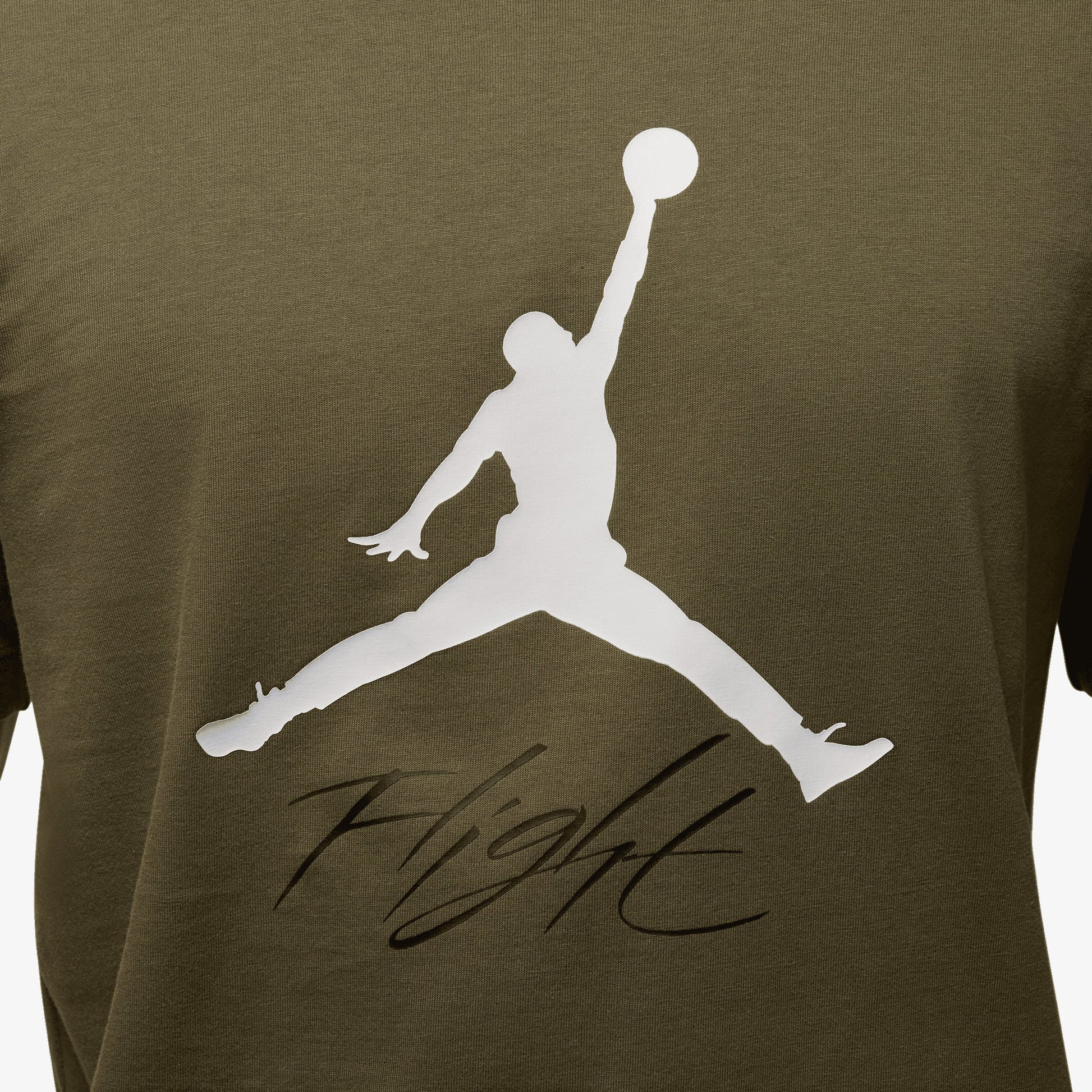 JORDAN | JUMPMAN FLIGHT { MEDIUM OLIVE/WHITE