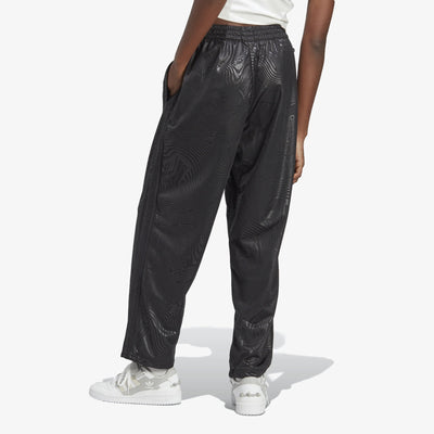 Adidas Originals | MARBLE PRINT FIREBIRD TRACK PANTS  { BLACK