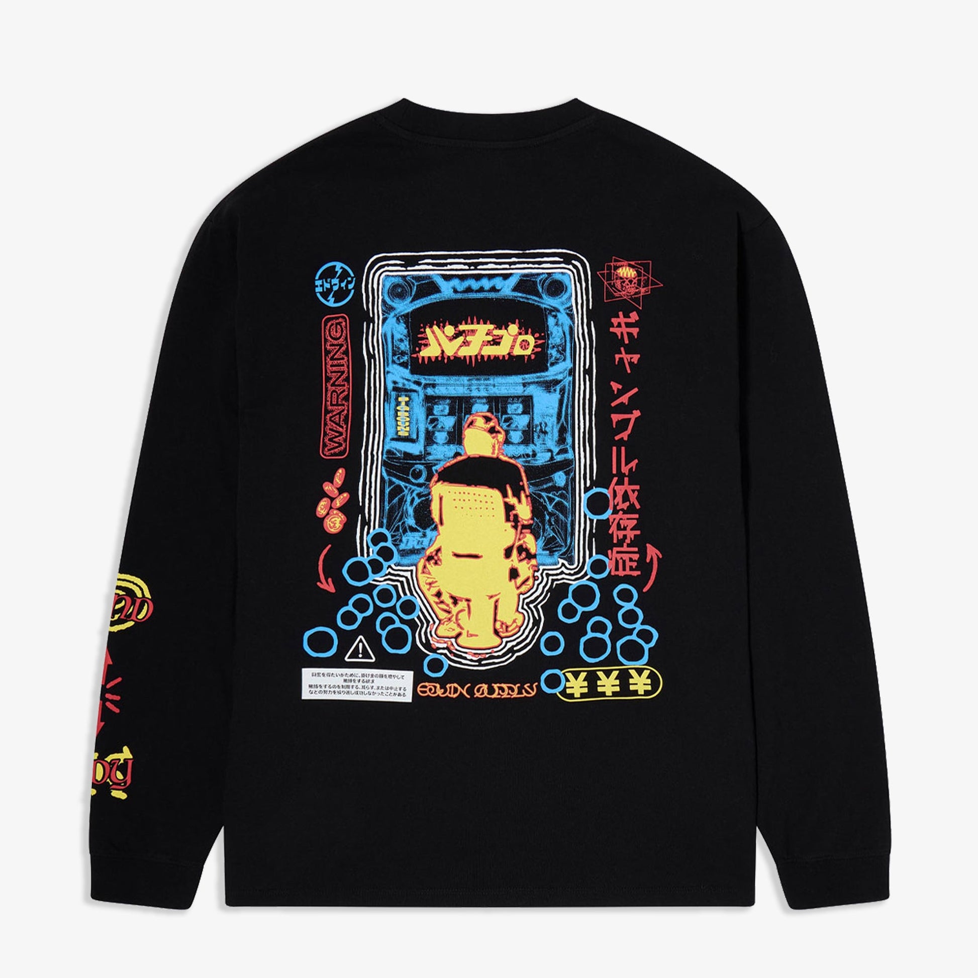 EDWIN | PACHINKO T-SHIRT LS { BLACK