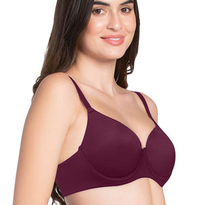 Smooth Moves Padded Wired T-shirt Bra - Purple Potion