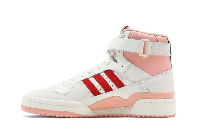adidas Forum 84 Hi Off White Pink Red