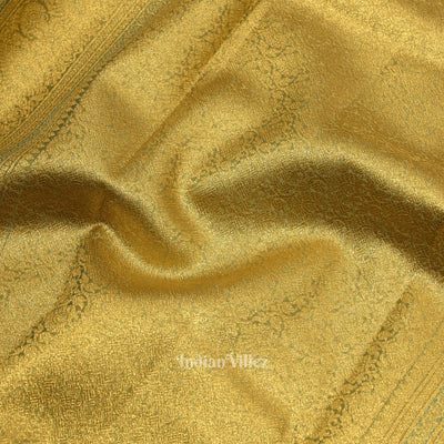 Golden Sky Pure Kanjivaram Tissue Silk Saree
